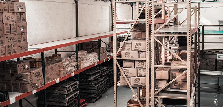 warehouse storage to illustrate brc storage and distribution standard